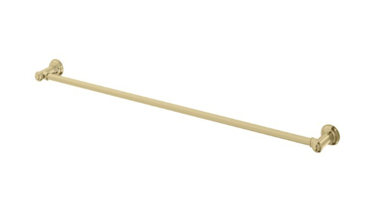 Phoenix Cromford 800mm Single Towel Rail - Brushed Gold