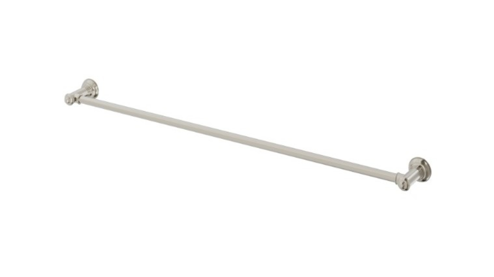 Phoenix Cromford 800mm Single Towel Rail - Brushed Nickel
