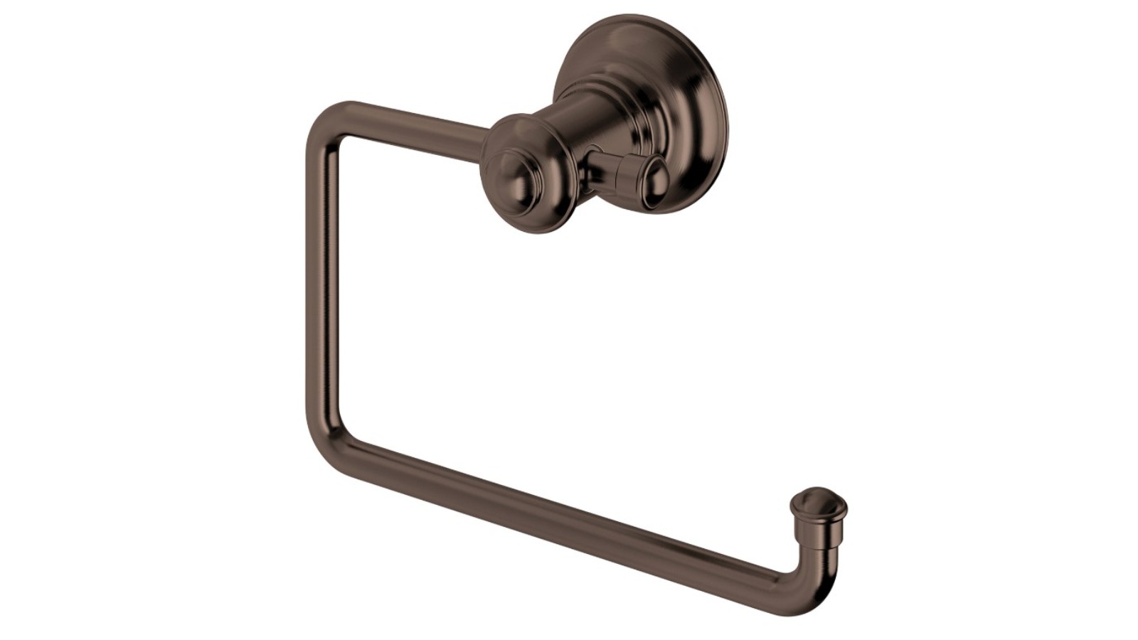 Phoenix Cromford Toilet Roll Holder - Brushed Bronze