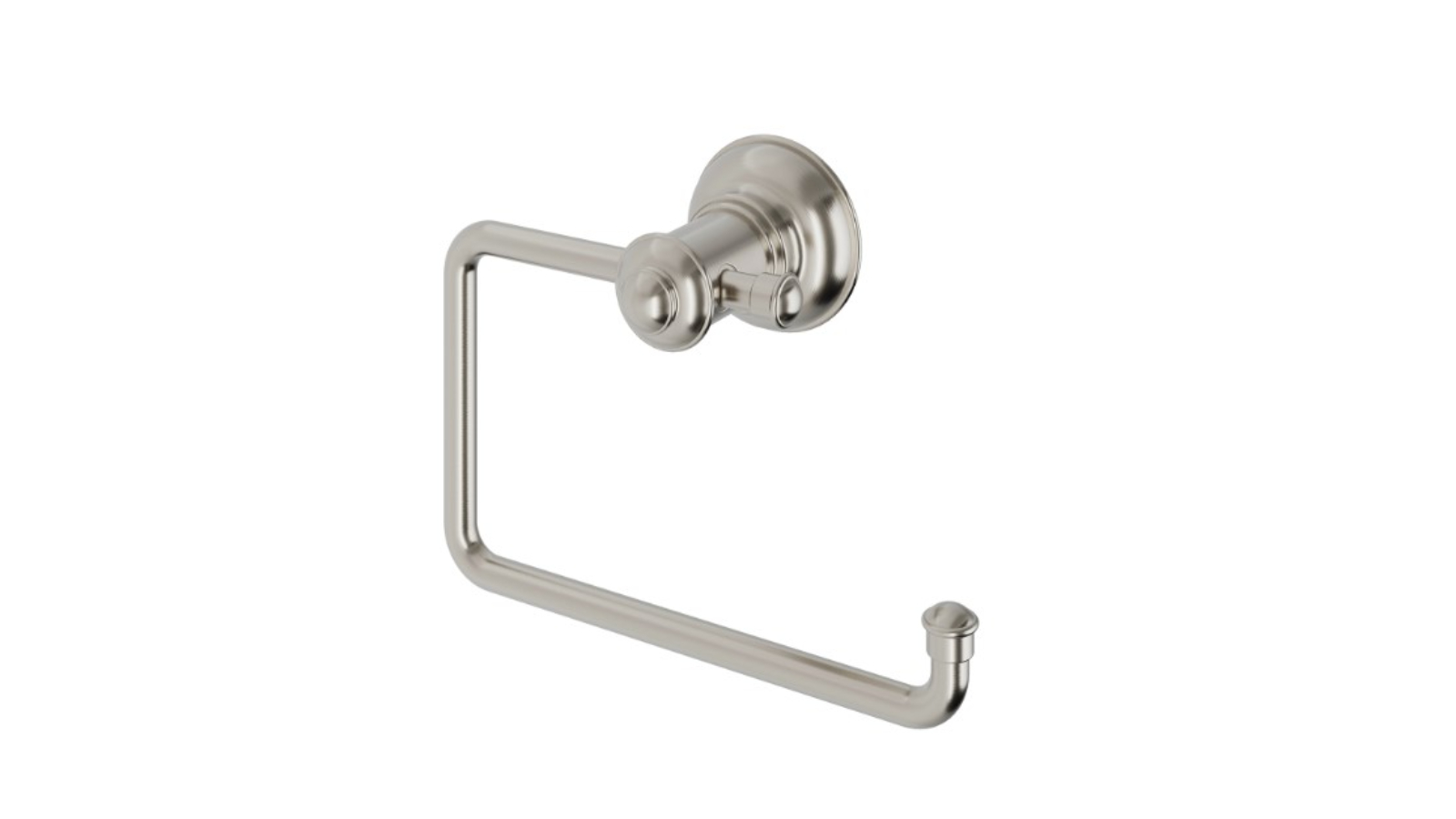 Phoenix Cromford Toilet Roll Holder - Brushed Nickel