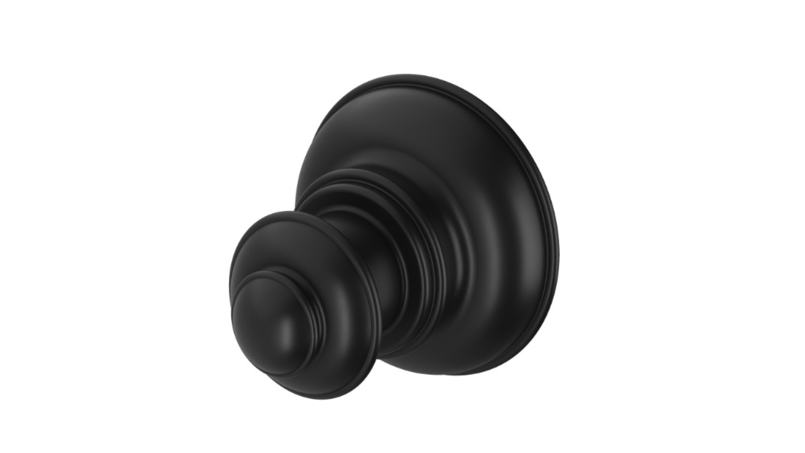 Phoenix Cromford Robe Hook - Matte Black