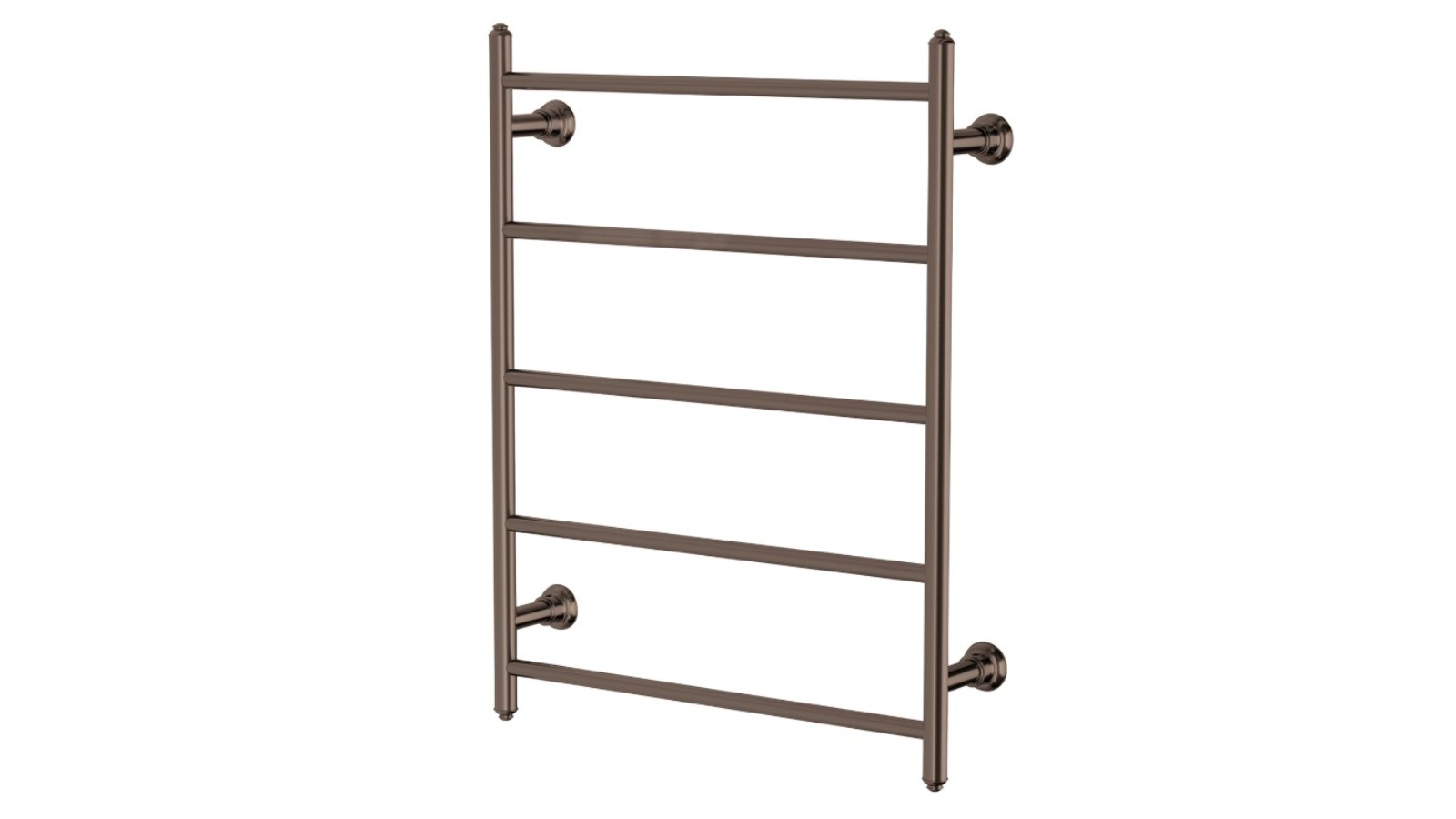 Phoenix 500 x 750mm Cromford Heated Towel Ladder - Brushed Bronze