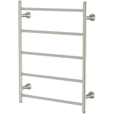 Phoenix Cromford 550mm x 750mm Heated Towel Ladder - Brushed Nickel