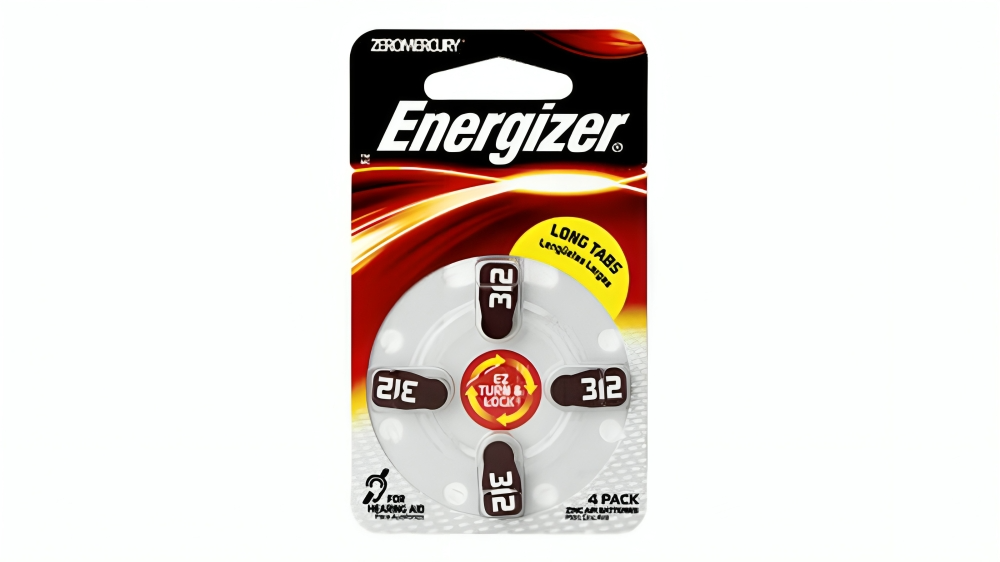 Latest Buys Pack of 4 Energizer Hearing Aid Battery - 312