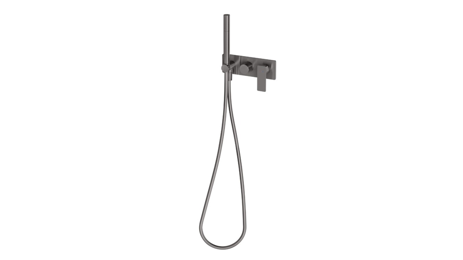 Phoenix Gloss MKII Wall Shower System - Brushed Carbon