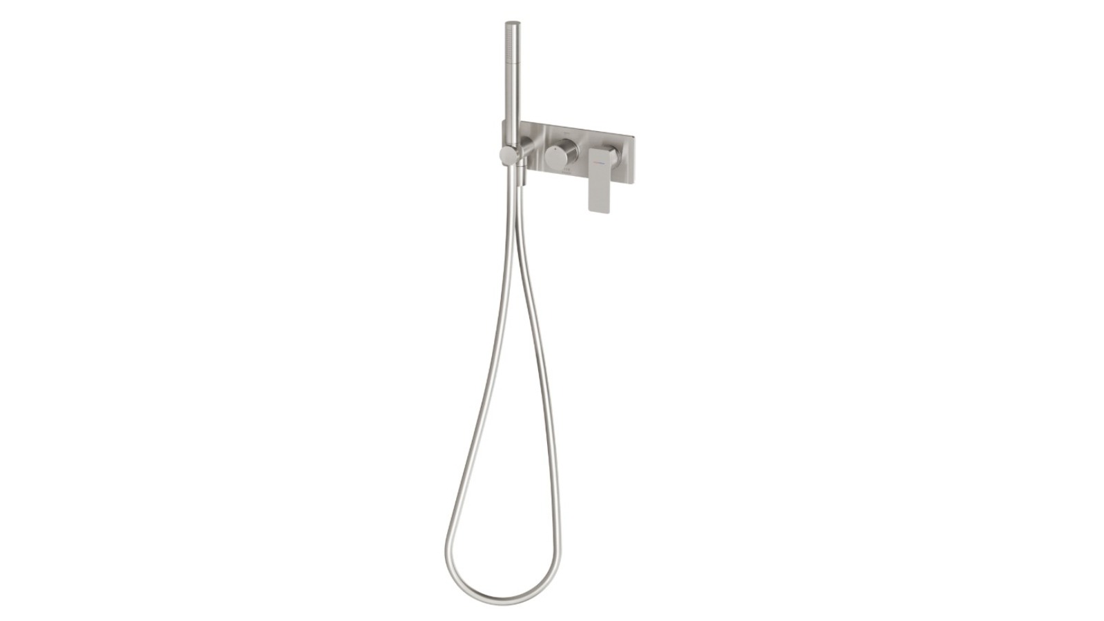 Phoenix Gloss MKII Wall Shower System - Brushed Nickel