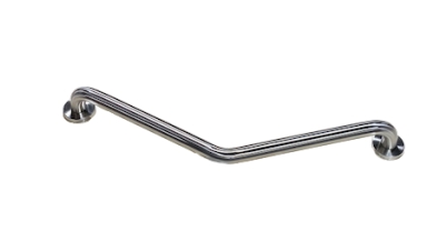 Gilani Engineering 45 Degree Angled Grab Rail Stainless Steel Wall Mounted