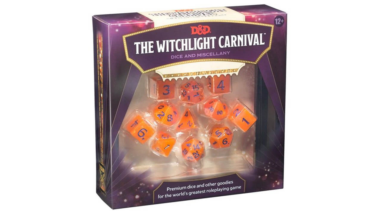 Dungeons and Dragons The Witchlight Carnival Dice and Miscellany