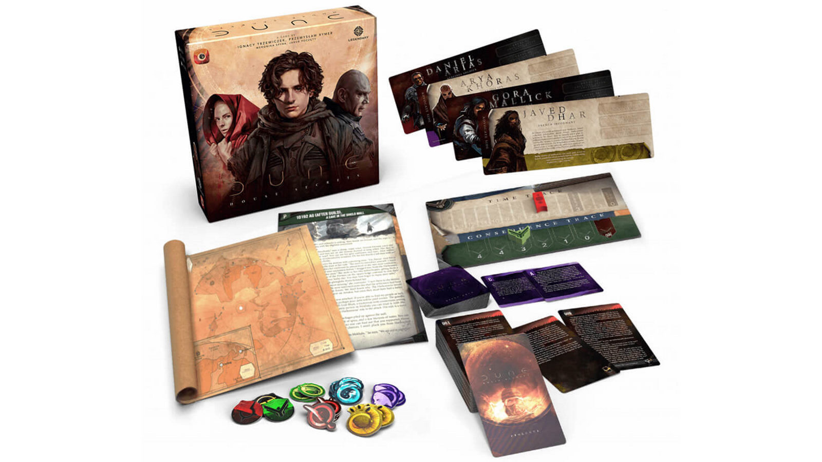 LatestBuy Dune House Secrets Board Game