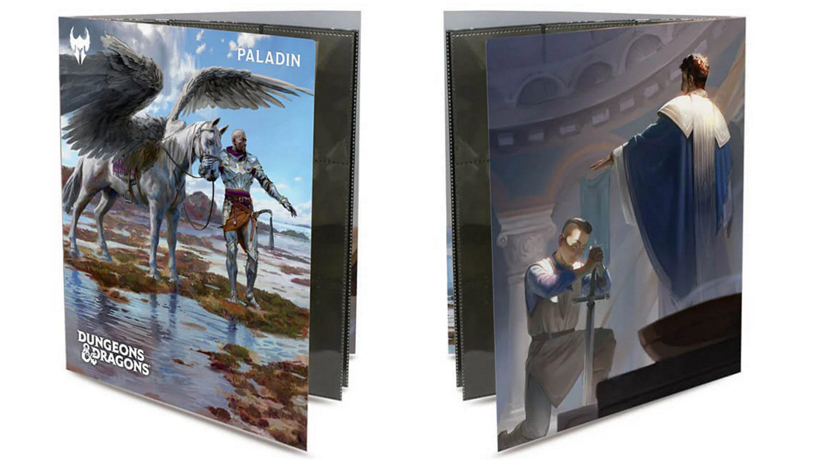 Ultra Pro Dungeons & Dragons Class Folio with Stickers - Paladin