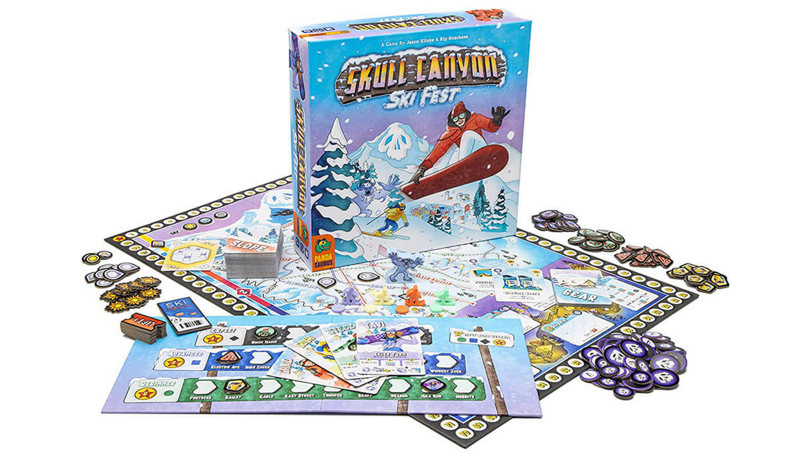 LatestBuy Skull Canyon Ski Fest Board Game