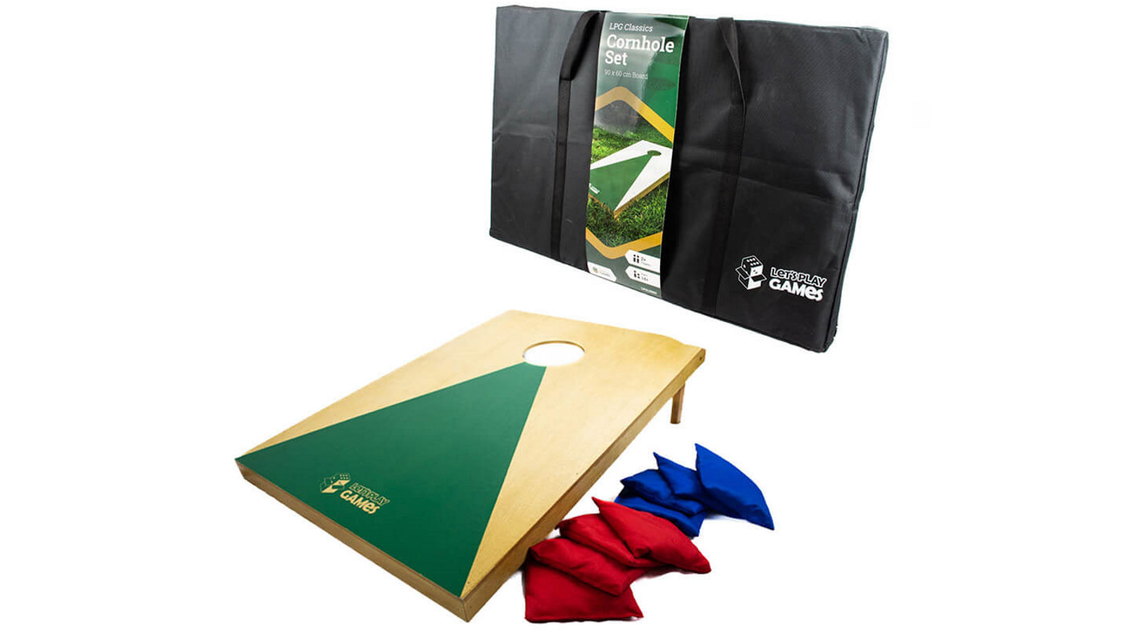 LatestBuy LPG Classics Cornhole Set and Carry Bag