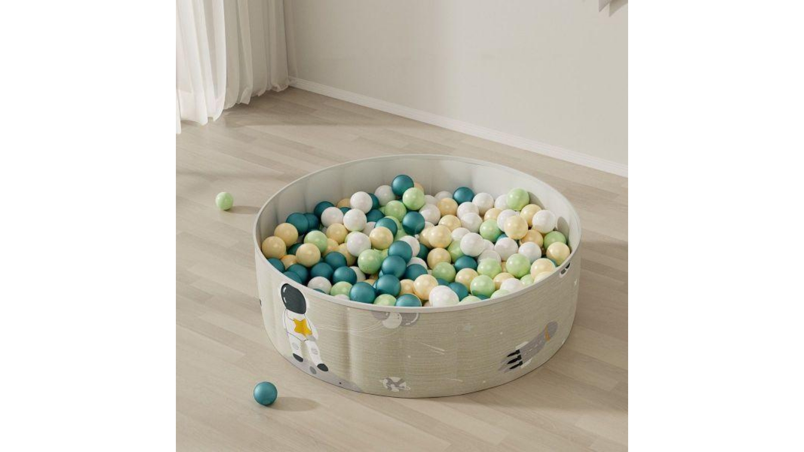Joy Baby Kiwi 7cm Anti-Press Pit Ocean Ball - 200 Piece