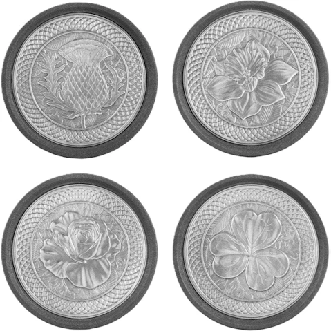 Royal Selangor Set of 4 Woodland Coaster