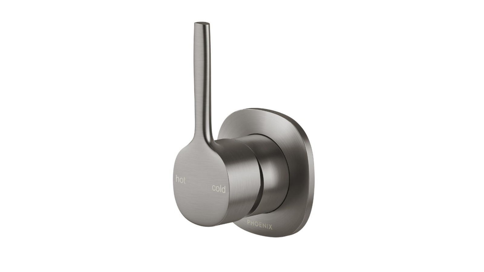 Phoenix Vask Pin-Up Complete Kit Lead-Free SwitchMix Shower/Wall Mixer - Brushed Carbon