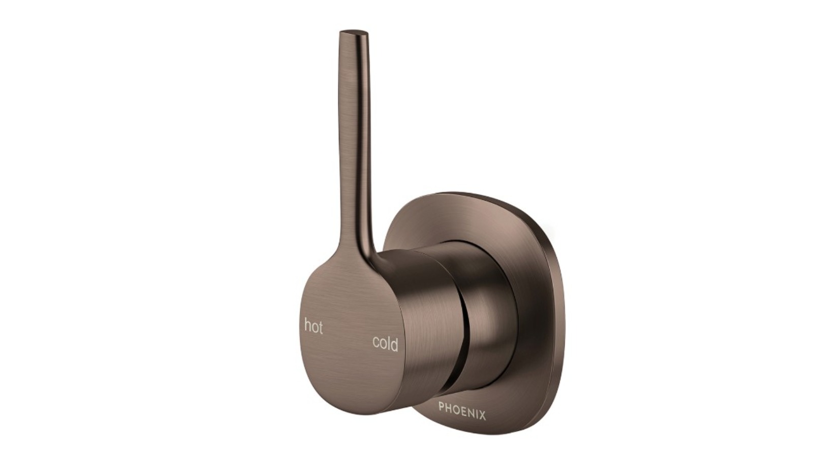 Phoenix Vask Pin Up Fit-Off Only Lead-Free SwitchMix Shower/Wall Mixer - Brushed Bronze