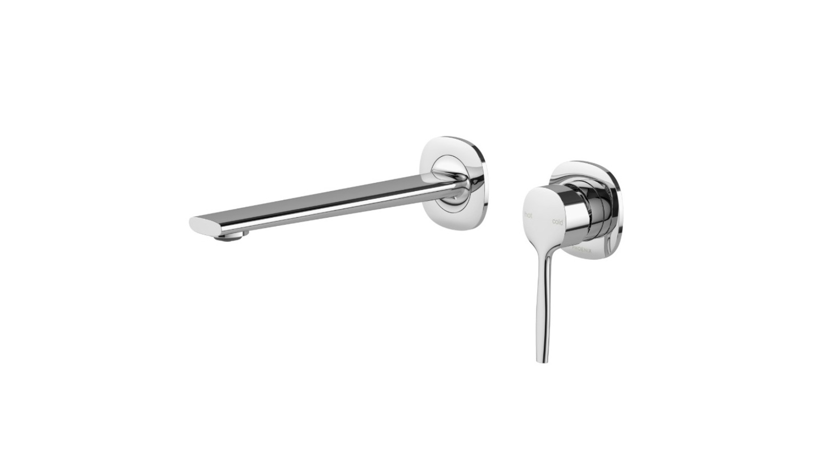 Phoenix Vask Complete Kit Lead-Free SwitchMix Wall Basin/Bath Mixer Set - Chrome