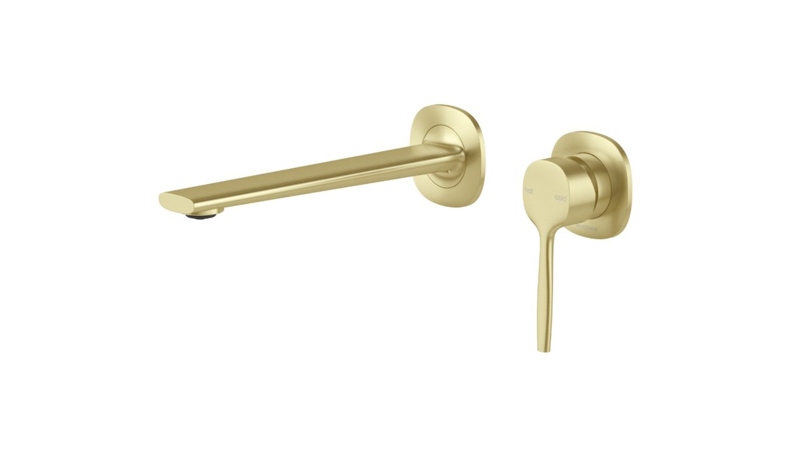 Phoenix Vask Complete Kit Lead-Free SwitchMix Wall Basin/Bath Mixer Set - Brushed Gold