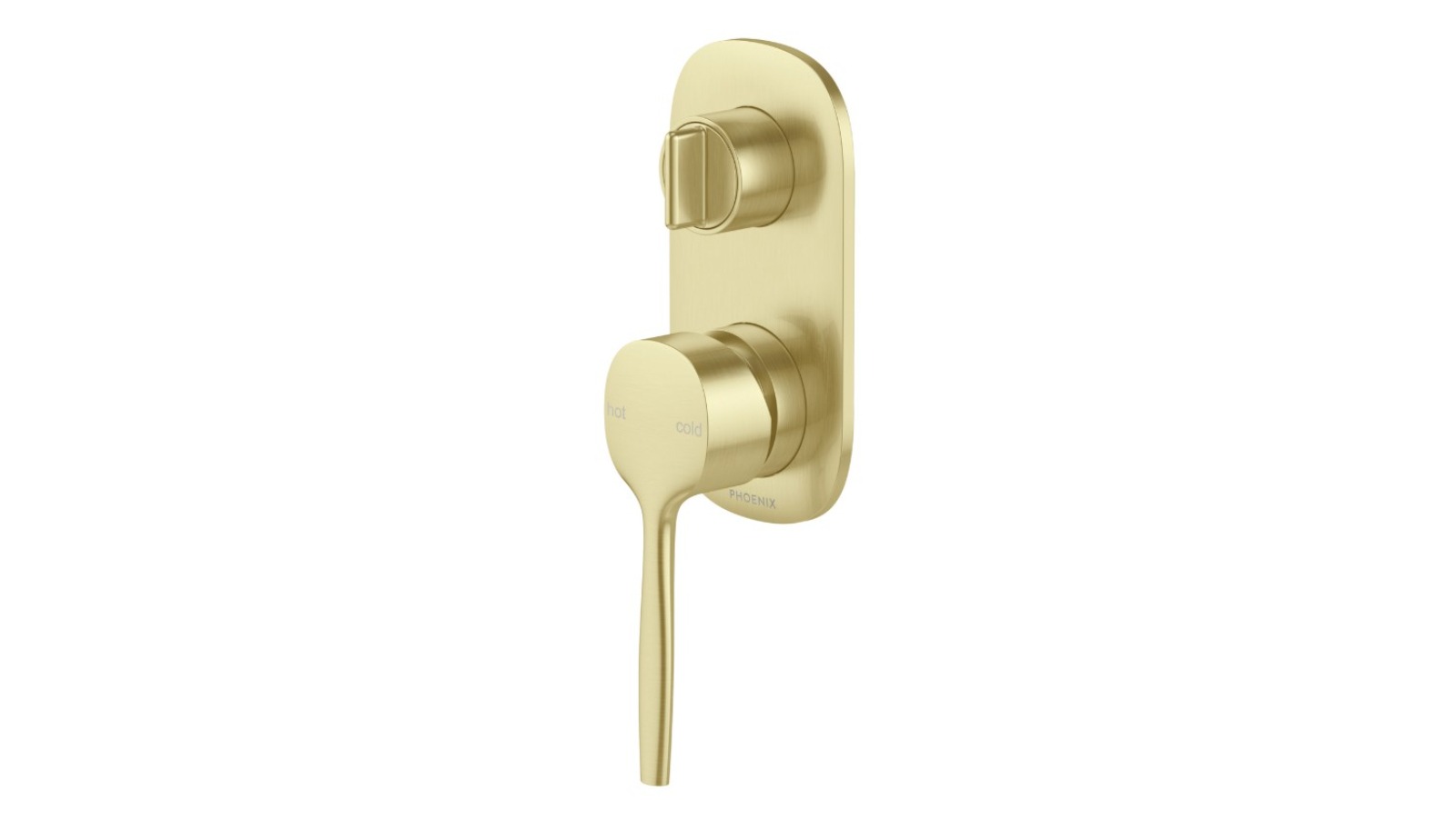 Phoenix Vask Complete Kit Lead-Free SwitchMix Shower/Bath Diverter Mixer - Brushed Gold