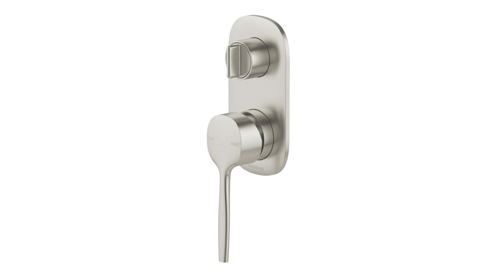 Phoenix Vask Complete Kit Lead-Free SwitchMix Shower/Bath Diverter Mixer - Brushed Nickel