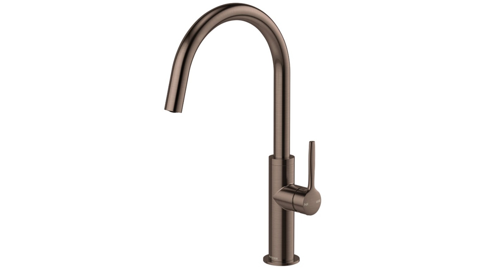 Phoenix Vask 190mm Lead-Free Sink Mixer - Brushed Bronze