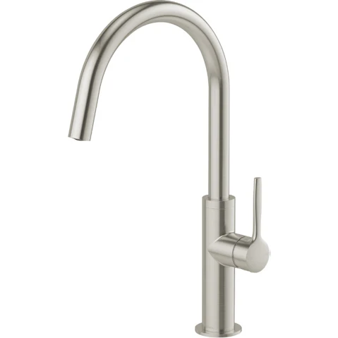 Phoenix Vask 190mm Lead-Free Sink Mixer - Brushed Nickel