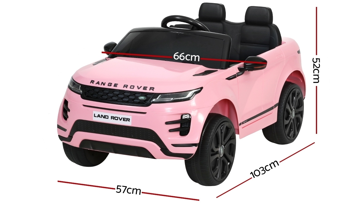 Rigo Licenced Range Rover Kids Ride-On Car - Pink | Harvey Norman