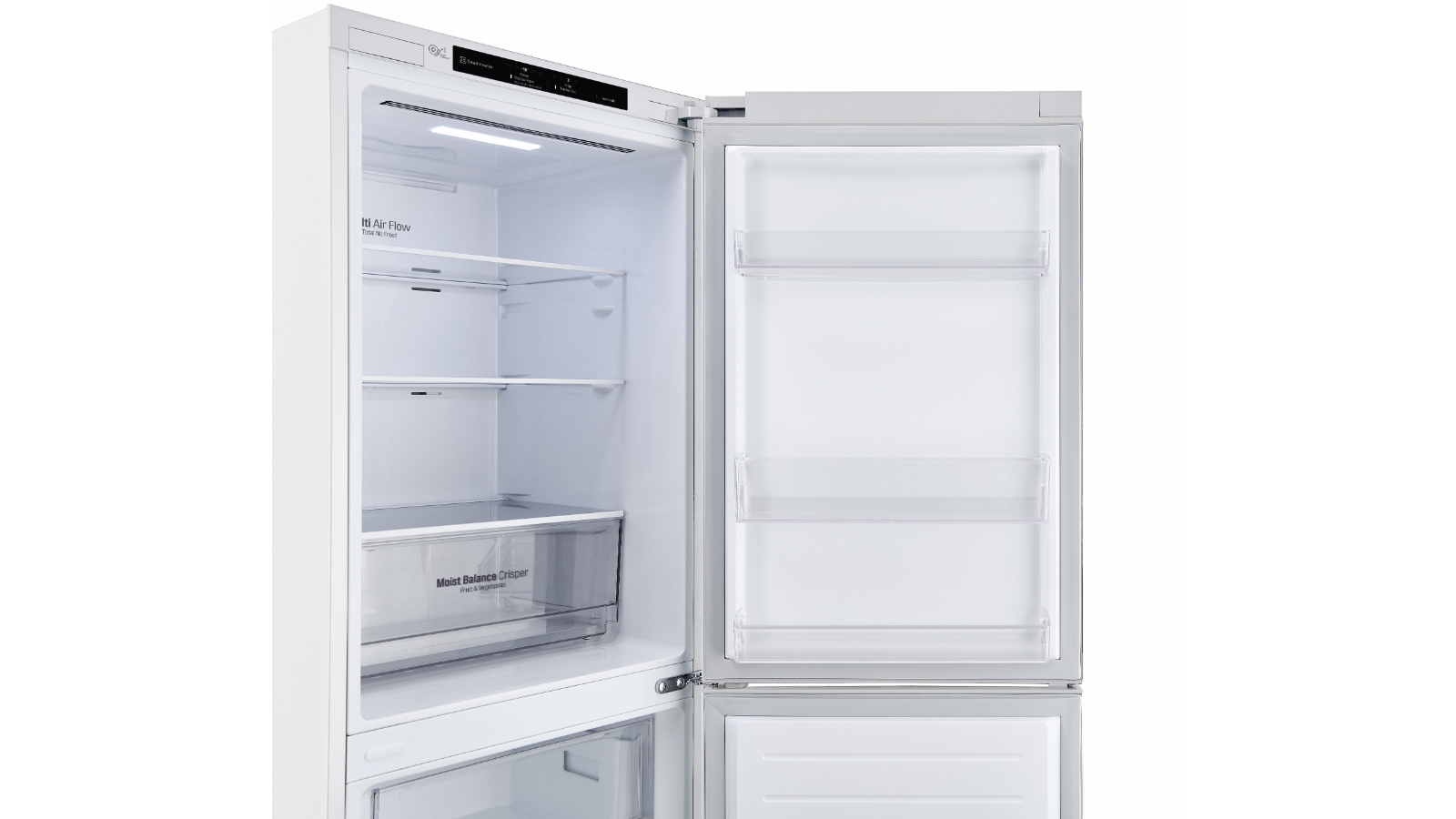 LG 306L Bottom Mount Fridge with Door Cooling White Harvey Norman