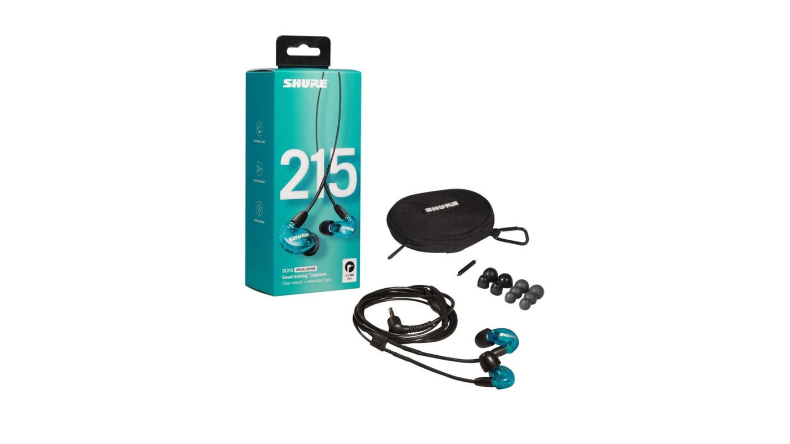 Shure Sound Isolating Stereo Earphone with Special Edition - Translucent Blue