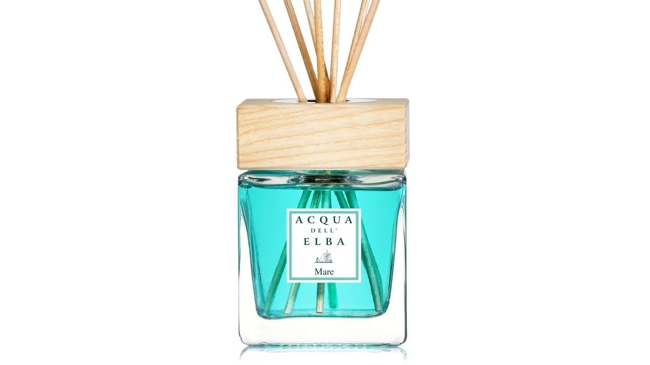 Diffuseur De Parfum D'ambiance Acqua Dell'Elba - Parfum 'Mare' (Mer), Flacon 200ml
