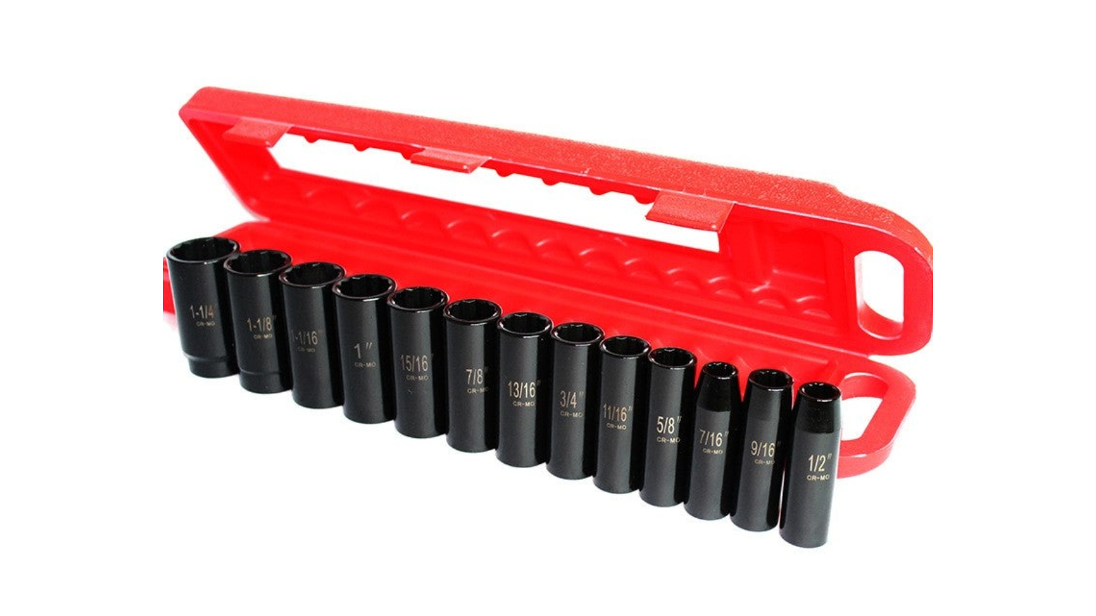 AUPK 13 Piece 1/2inch Deep Imperial Impact Socket