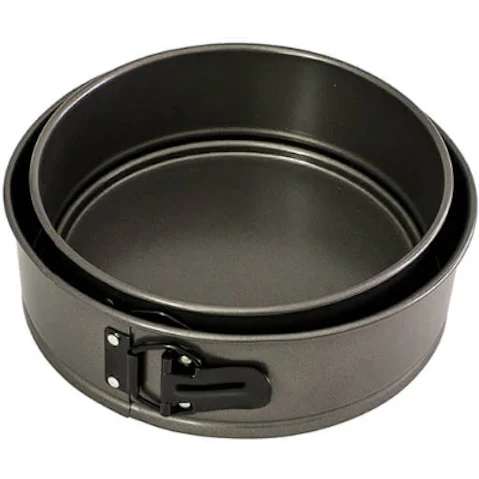 Latestbuy 20 x 23cm Bakemaster Springform Cake Pan Twin Pack