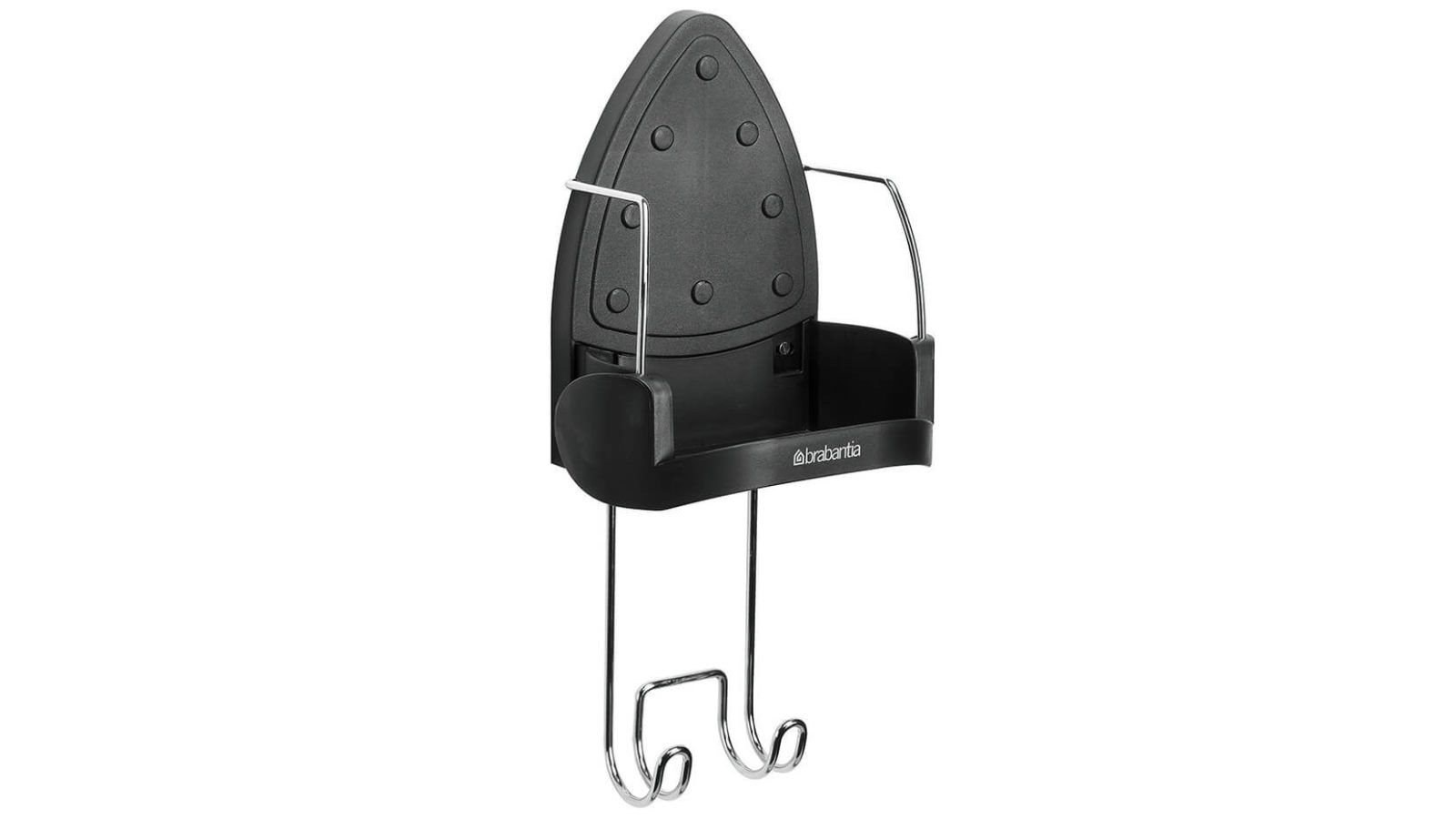 Brabantia Steam Iron Store - Black/Chrome