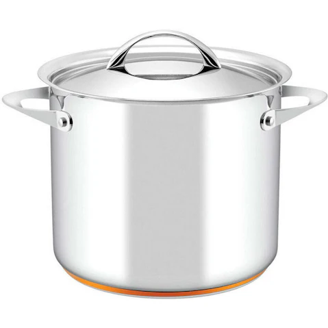 Essteele Per Vita Stainless Steel 24cm/9L Round Stock Pot Induction Cookware - Silver