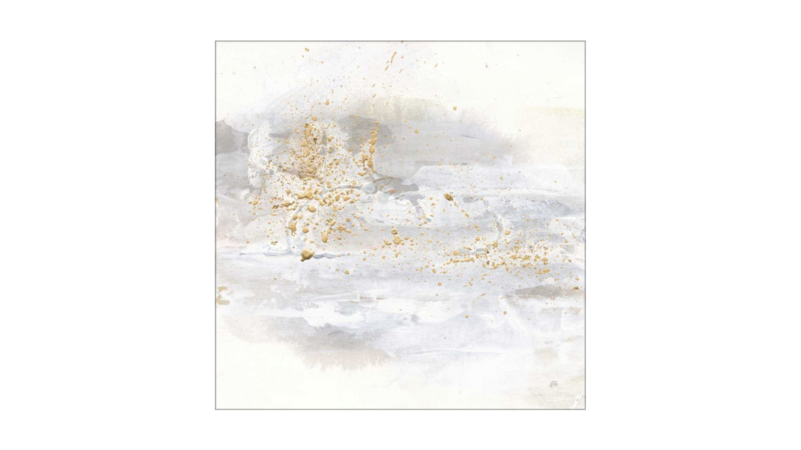 La Grolla Winter Gold IV Unframed Canvas Wall Art