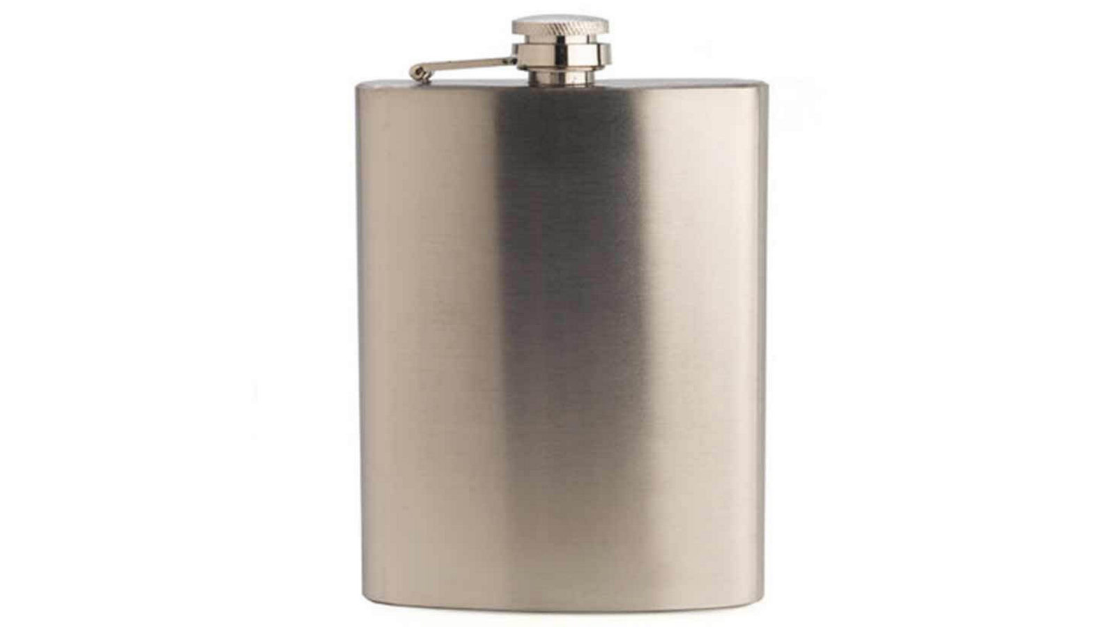 Plain Metal Flask