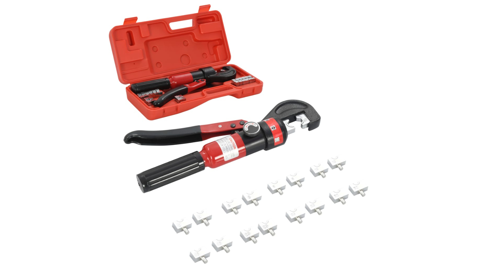 vidaXL Hydraulic Crimping Pliers 0.4-7cm
