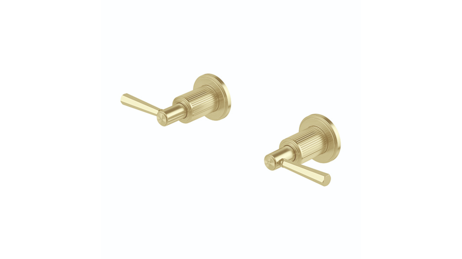 Phoenix Wiltern Wall Top Assembly - Brushed Gold