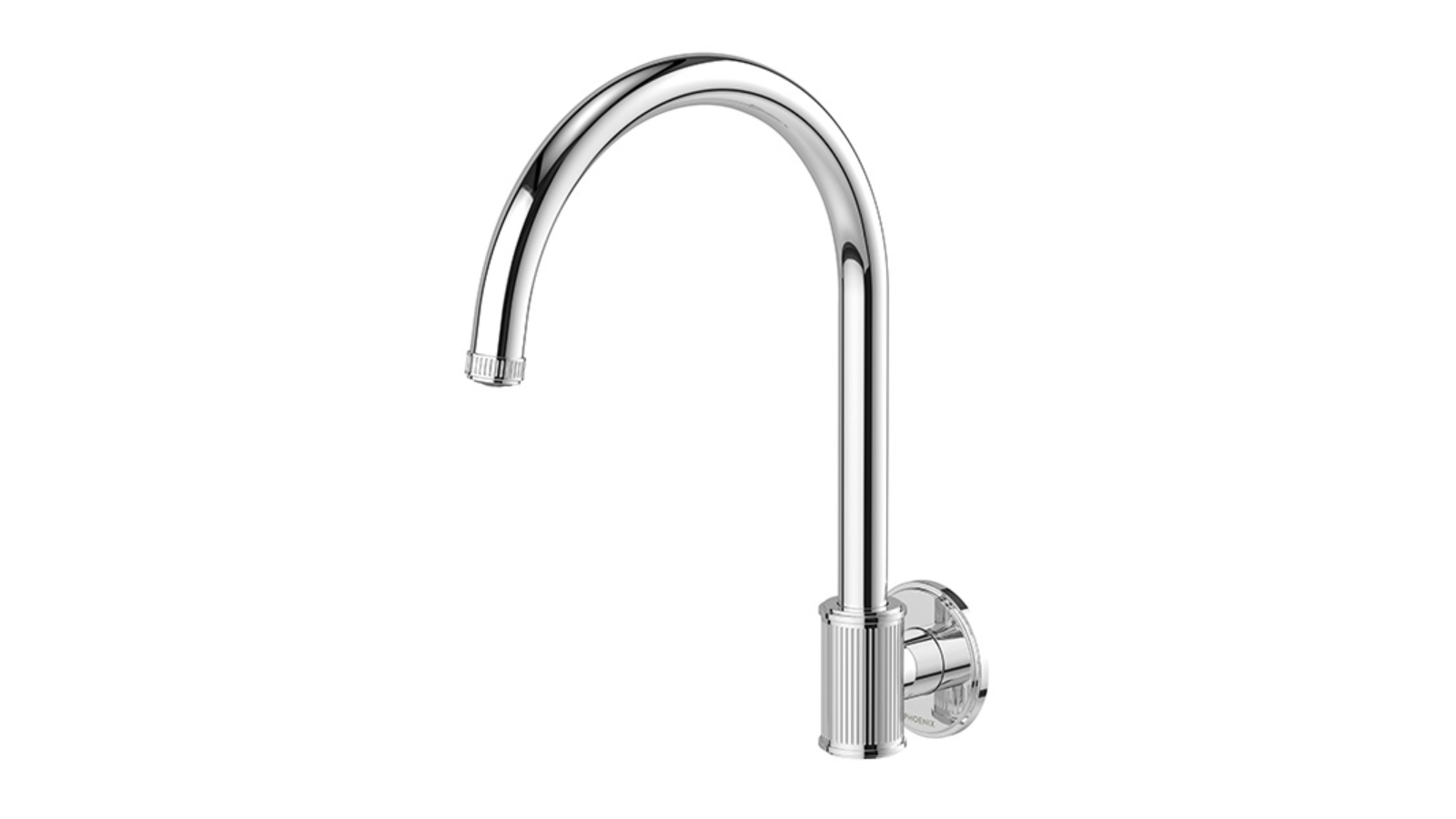 Phoenix Wiltern 180mm Wall Sink Outlet - Chrome 