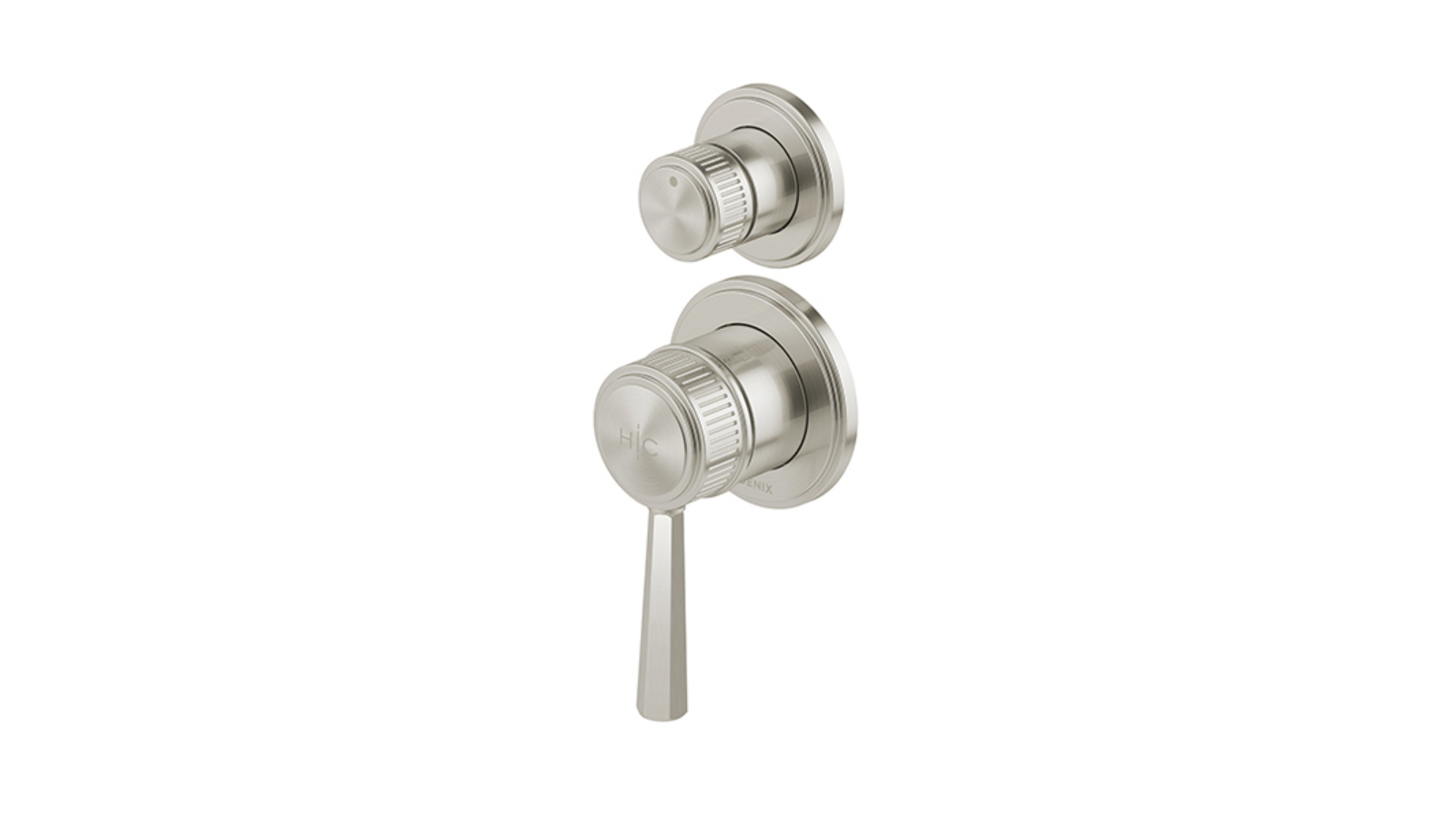 Phoenix Wiltern SwitchMix Shower/Bath Diverter Mixer Complete Kit - Brushed Nickel