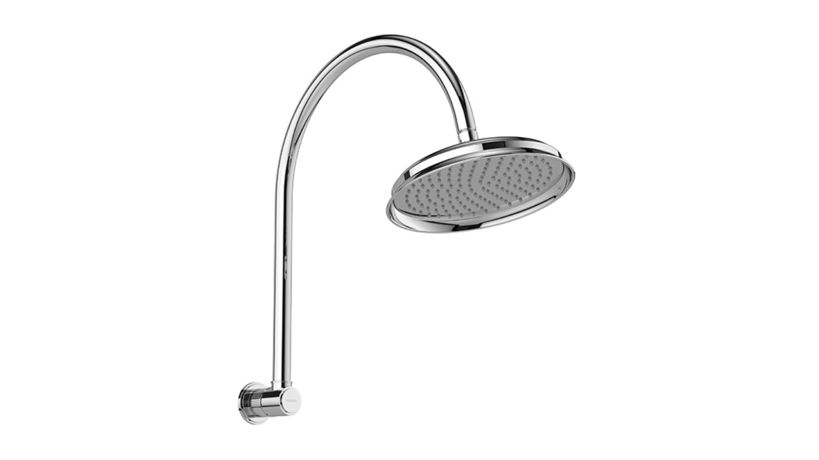 Phoenix Wiltern High-Rise Shower Arm and Rose - Chrome