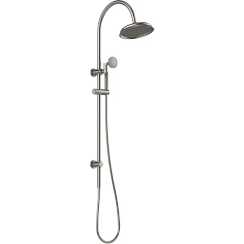 Phoenix Wiltern Twin Shower - Brushed Carbon