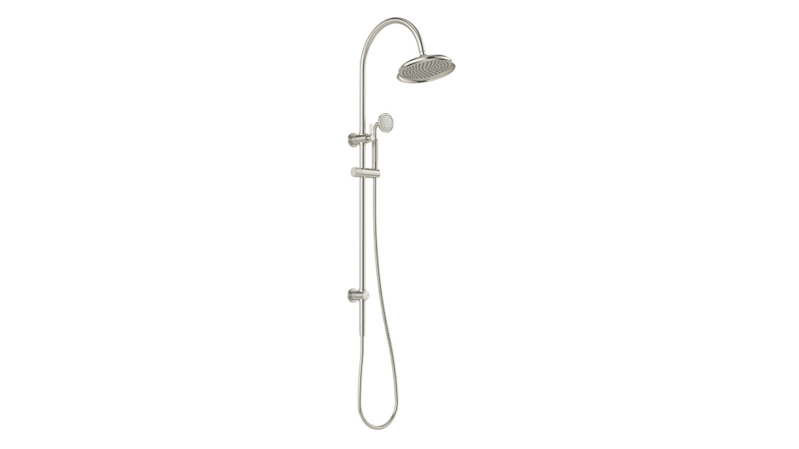 Phoenix Wiltern Twin Shower - Brushed Nickel