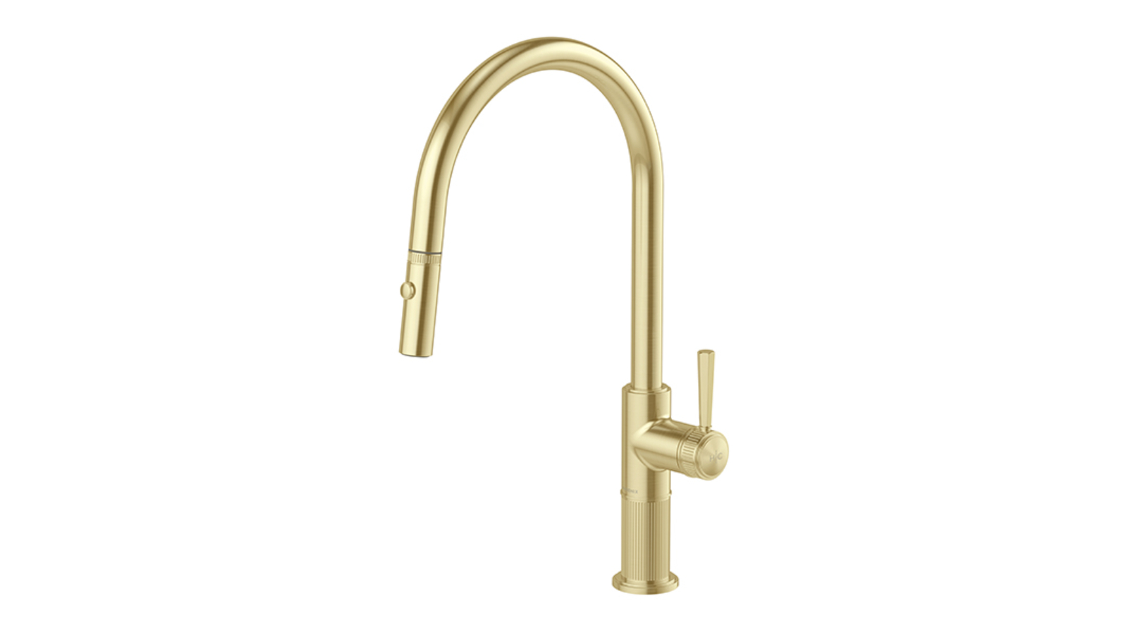 Phoenix Wiltern Pull Out Sink Mixer - Brushed Gold 