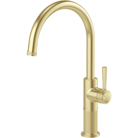 Phoenix Wiltern Sink Mixer - Brushed Gold