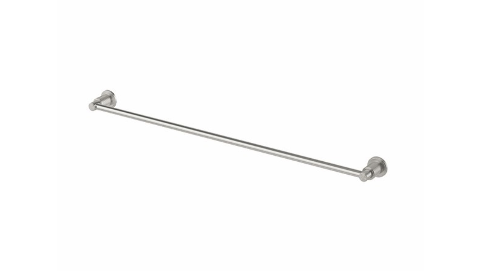 Phoenix Wiltern 800mm Single Towel Rail - Brushed Nickel