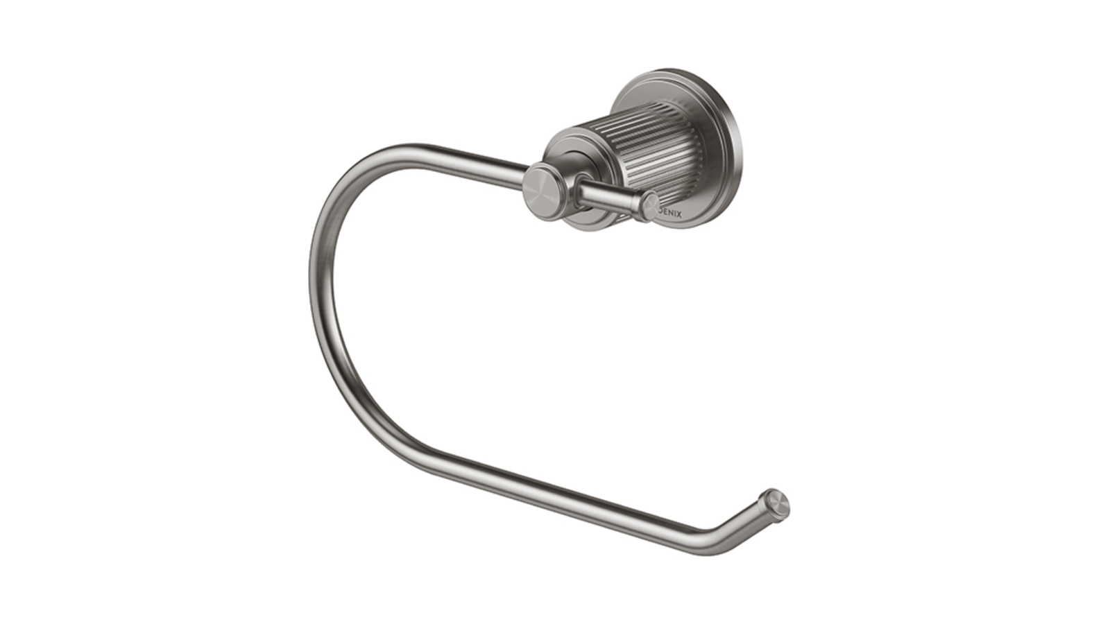 Phoenix Wiltern Toilet Roll Holder - Brushed Carbon