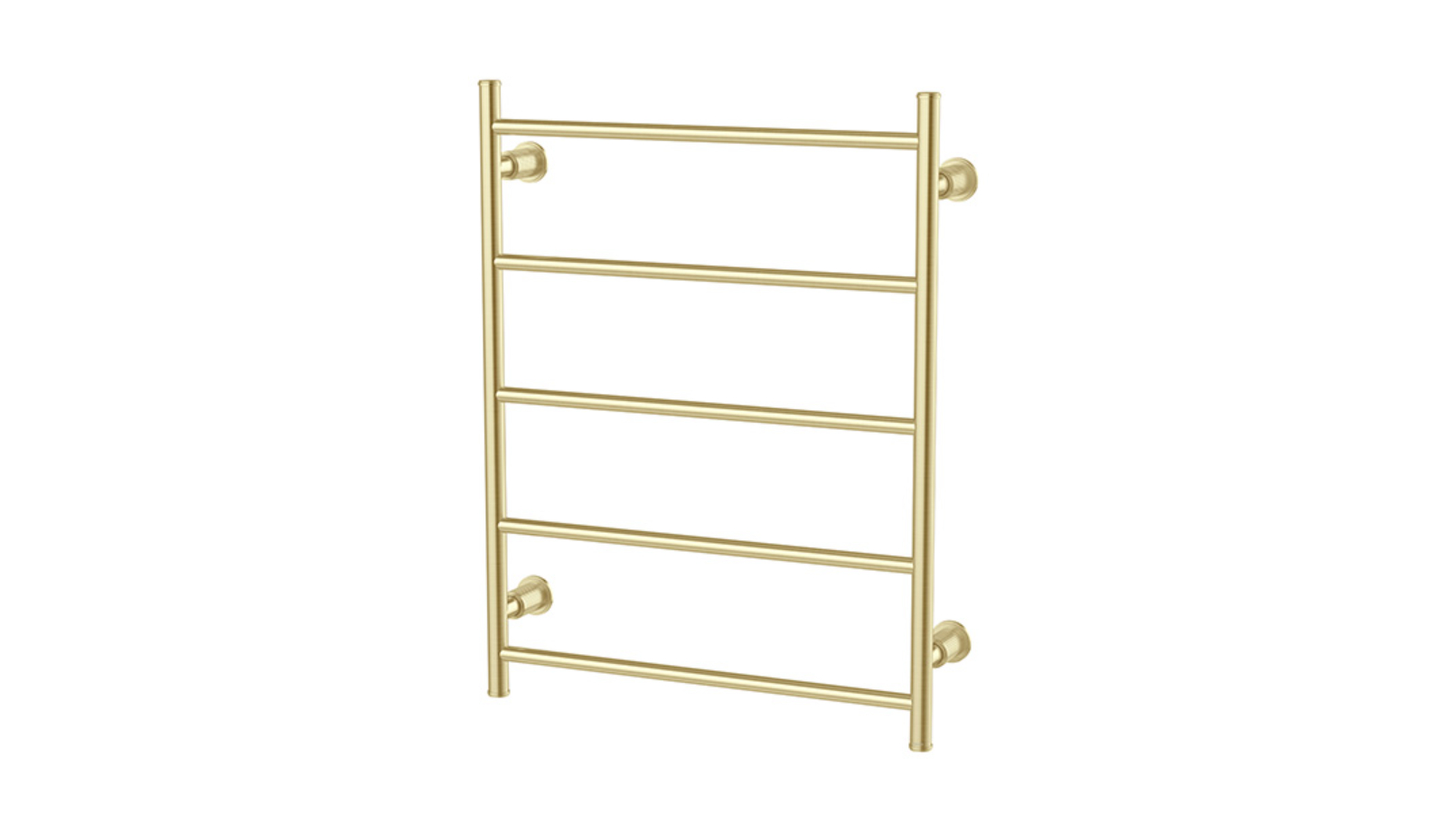 Phoenix Wiltern 550mm Heated Towel Rail - Brushed Gold
