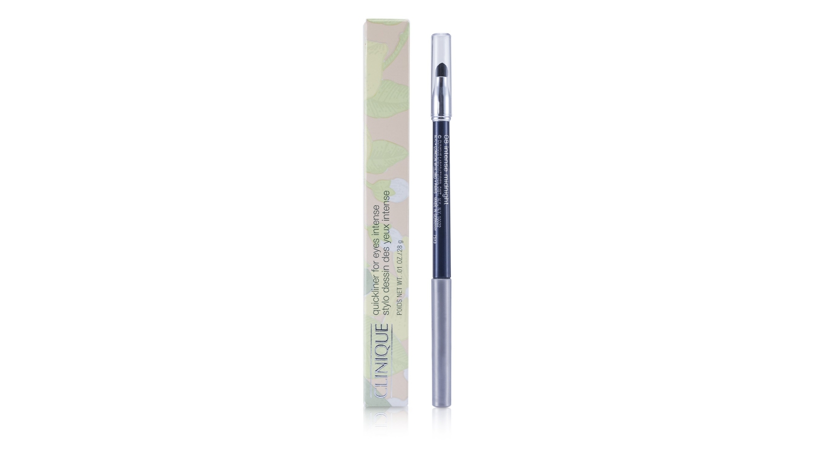 Clinique Quickliner For Eyes Intense - # 08 Intense Midnight -0.25g/0.008oz