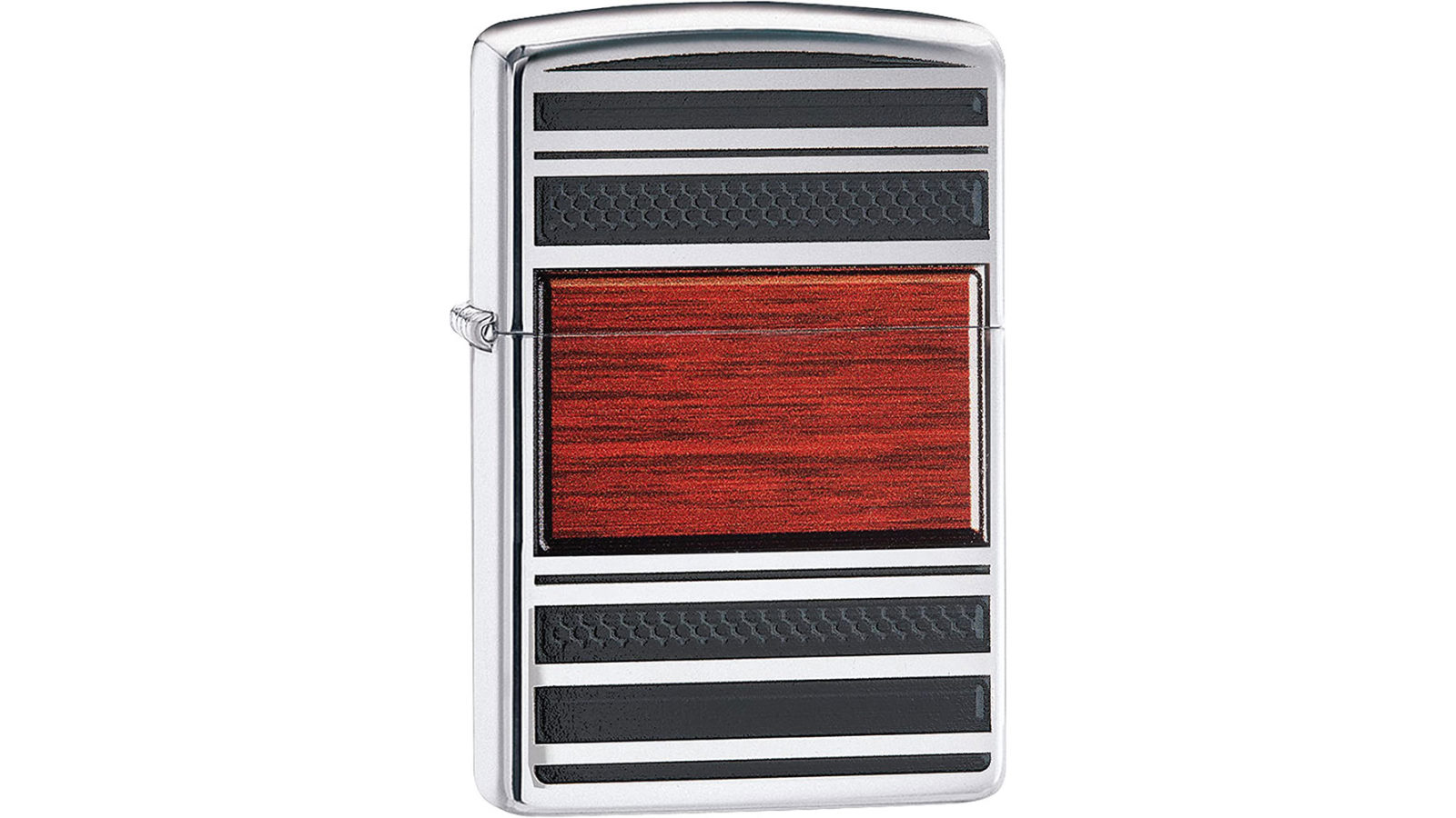 Zippo Steel and Wood Lighter